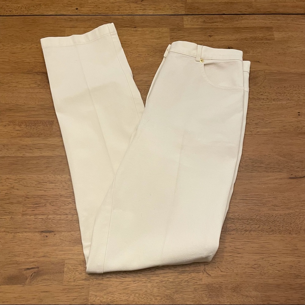ST. JOHN White Pants Size 6